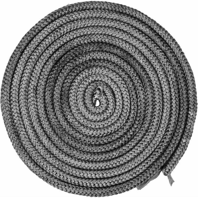 foto del prodotto tonchean guarnizione per porte e finestre, guarnizione da 4 m 10 mm, cordone di tenuta per stufa, guarnizione in fibra di vetro, guarnizione per