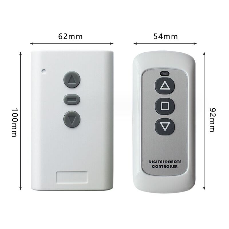 foto del prodotto tonchean interruttore di controllo remoto wireless 433 mhz interruttore di controllo remoto wireless universale 220 v per tenda del proiettore,