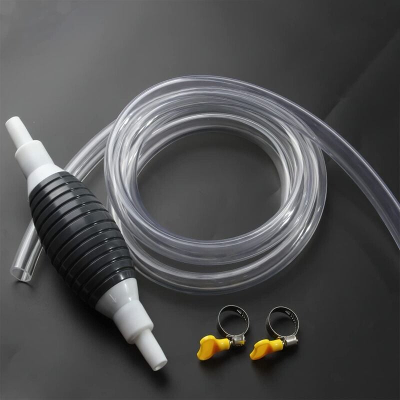 foto del prodotto tonchean kit pompa di trasferimento carburante, pompa manuale ad alta portata, pompa di trasferimento carburante manuale portatile per auto per