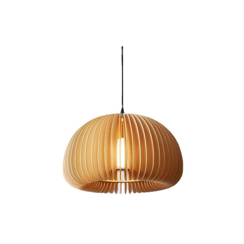 foto del prodotto tonchean lampada a sospensione moderna in rattan da fattoria, lampada a sospensione rotonda in bamb retr da soffitto, lampada a sospensione per
