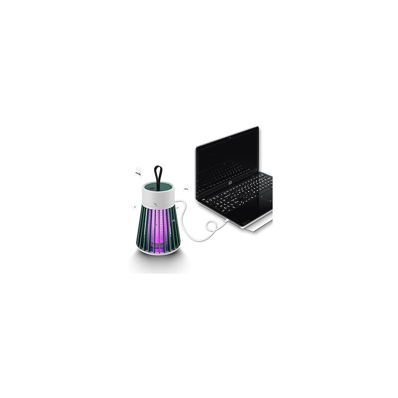 foto del prodotto tonchean lampada antizanzare usb, scacciamosche elettrico per interni, scacciamosche elettrico ricaricabile per esterni, repellente per insetti