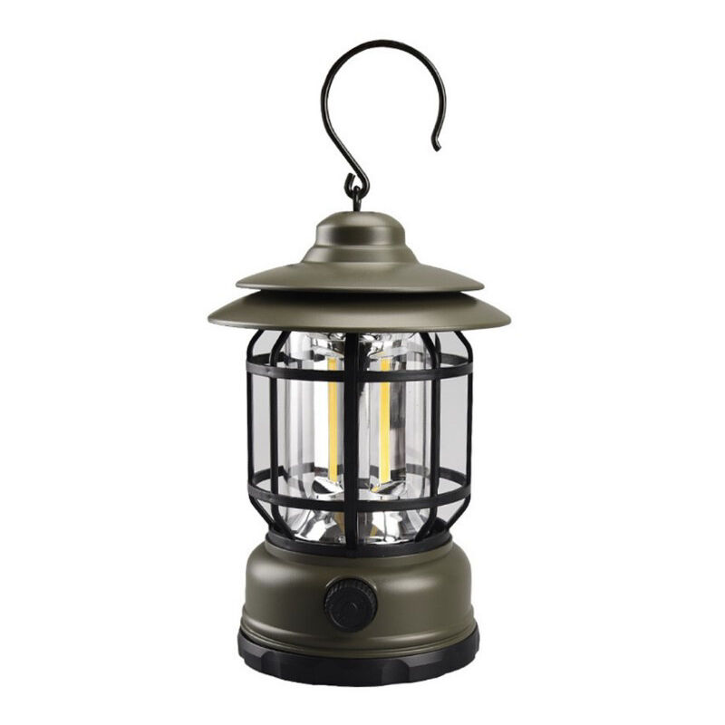 foto del prodotto tonchean lampada da campeggio per esterni, luce di emergenza dimmerabile retr ricaricabile tramite usb per campeggio, escursionismo, pesca, tenda,