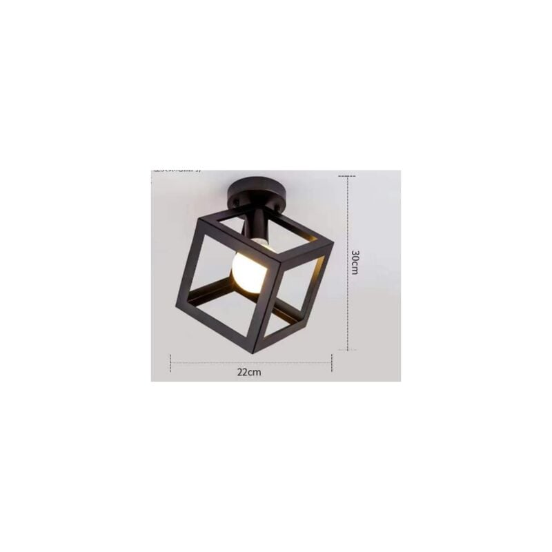 foto del prodotto tonchean lampada da parete geometrica in ferro battuto per soggiorno, cucina, soppalco, sala da pranzo, bar lampadina non inclusa , luce bianca