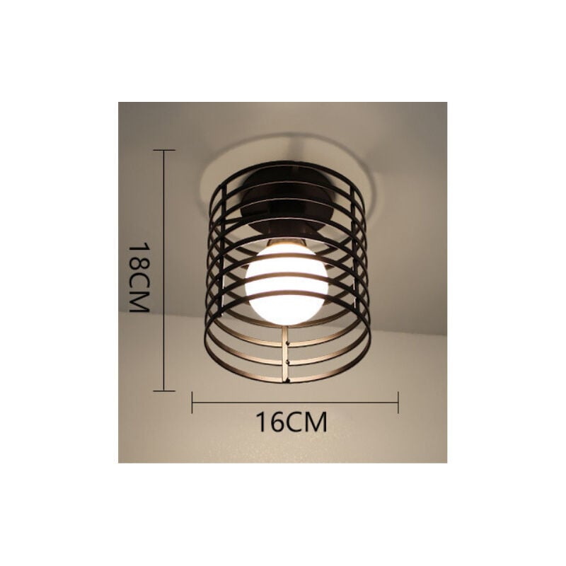 foto del prodotto tonchean lampada da parete geometrica in ferro battuto per soggiorno, cucina, soppalco, sala da pranzo, bar lampadina non inclusa , luce bianca