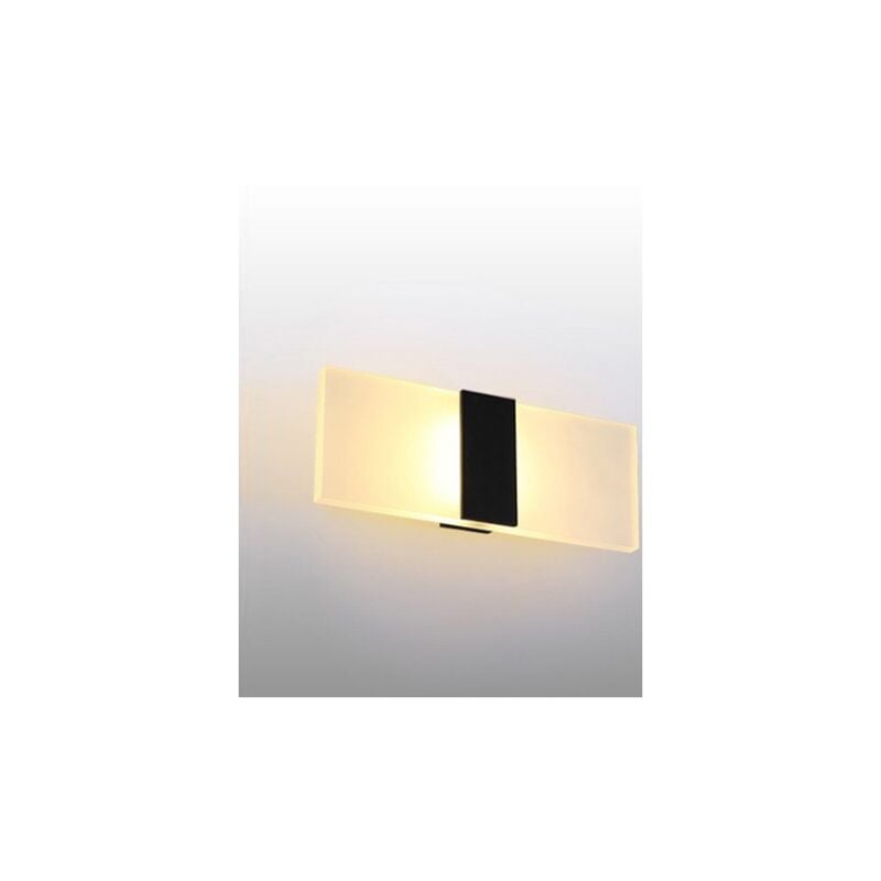 foto del prodotto tonchean lampada da parete per interni da 6 w, luce calda, nero spazzolato, ac 85 265 v , moderna luce acrilica per corridoio, camera da letto,