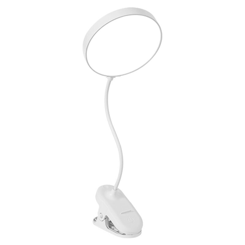 foto del prodotto tonchean lampada da tavolo flessibile a 360 con clip, lampada da scrivania a led dimmerabile in continuo, lampada da comodino, lampada da lettura