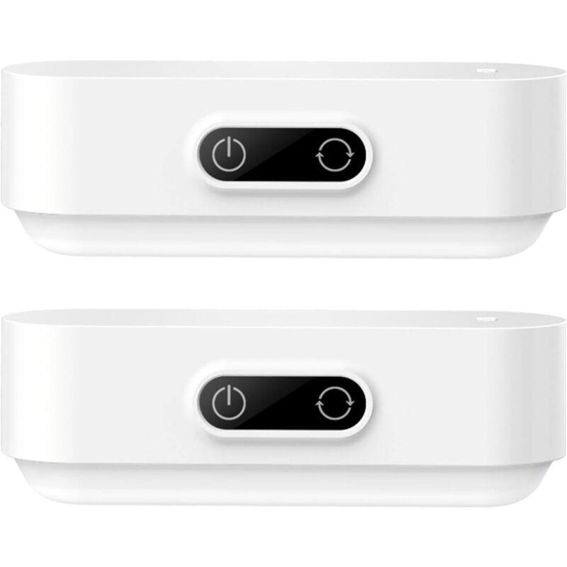foto del prodotto tonchean lampada touch da 2 pezzi da 3 w, luce notturna a led regolabile dimmerabile in 5 colori, batteria ricaricabile integrata da 2000 mah, luce