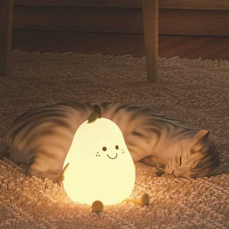 foto del prodotto tonchean luce notturna a led colorata per bambini, luce notturna yali, regalo di luce notturna carina, decorazione della stanza