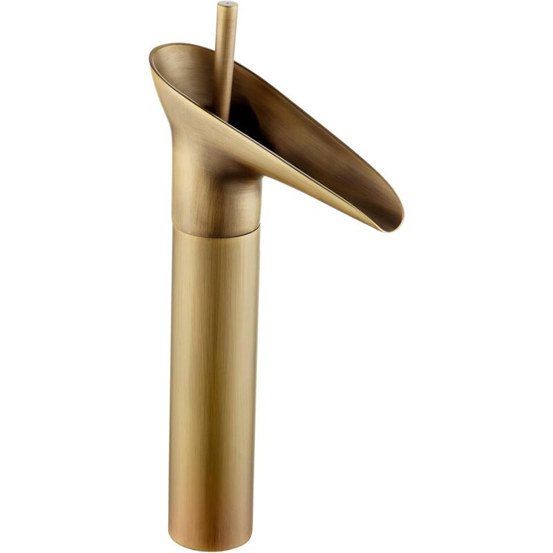 foto del prodotto tonchean miscelatore per bagno in bronzo, miscelatore per lavabo a cascata, miscelatore per lavabo con asta, miscelatore per bagno con valvola in
