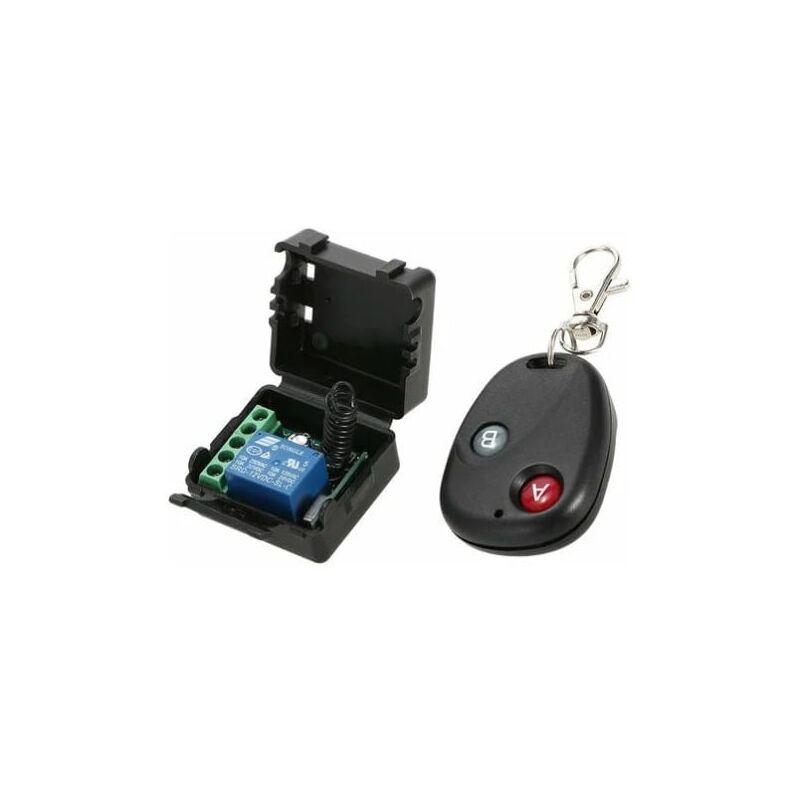 foto del prodotto tonchean modulo interruttore di controllo remoto wireless a 1 canale 433 mhz dc 12 v e telecomando rf 1 pz.