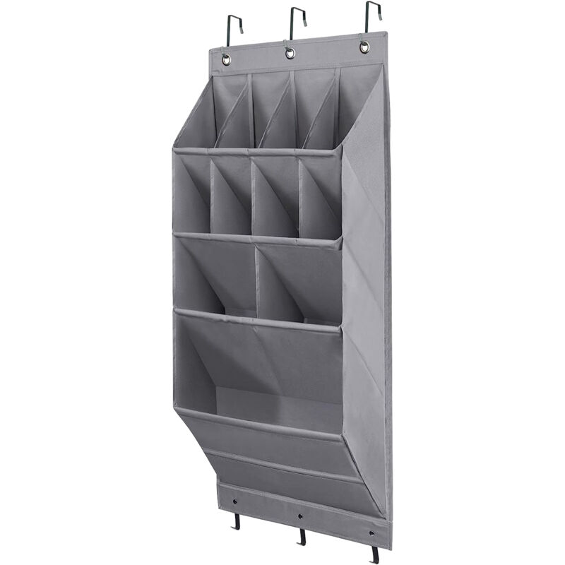 foto del prodotto tonchean organizer per scarpe da appendere sopra la porta, organizer per scarpe da appendere con ampia tasca per scarpe, portascarpe da appendere