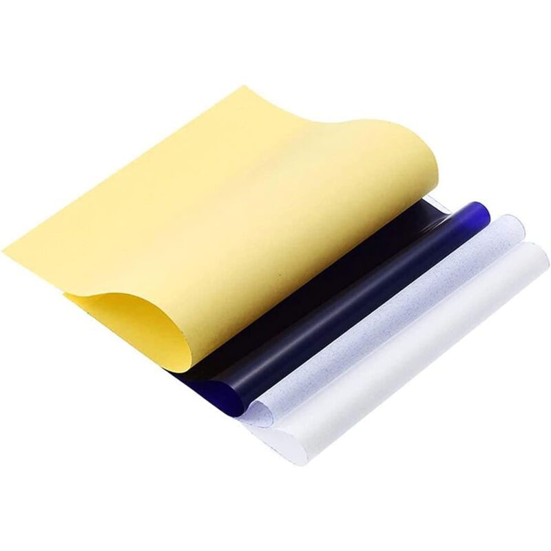 foto del prodotto tonchean parti per stampante 3d, carta per trasferimento tatuaggi, carta per tatuaggi, 20 fogli di carta per tatuaggi, a4, carta carbone per