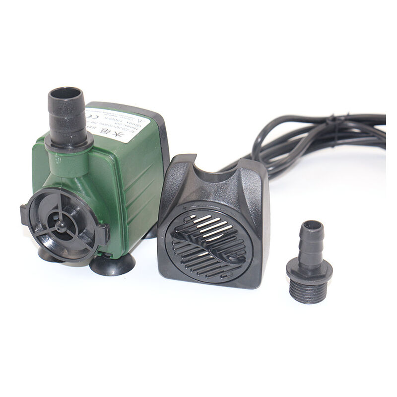 foto del prodotto tonchean pompa sommergibile per acqua da 25 w 1500 l h ac 220 240 v con 2 ugelli per acquari, stagni, giardini, fontane e sistemi idroponici