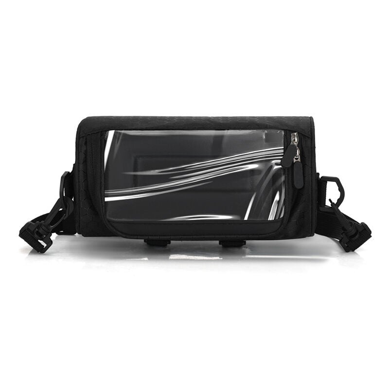 foto del prodotto tonchean pratica borsa per bicicletta, nuova borsa monospalla, borsa a tracolla per ciclismo all aperto, borsa multifunzionale per touch screen,