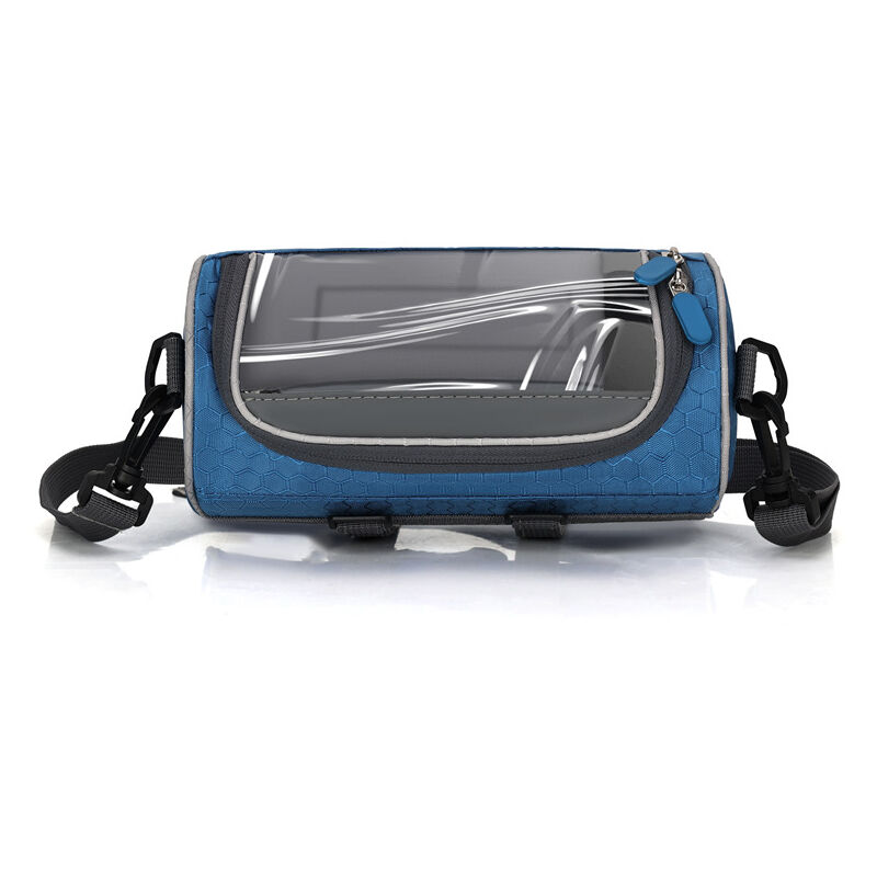 foto del prodotto tonchean pratica borsa per bicicletta, nuova borsa monospalla, borsa a tracolla per ciclismo all aperto, borsa multifunzionale per touch screen,