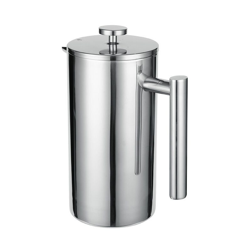 foto del prodotto tonchean pressa francese in acciaio inossidabile 1 litro 5 tazze macchina per il caff termica a doppia parete isolata macchina per il caff a