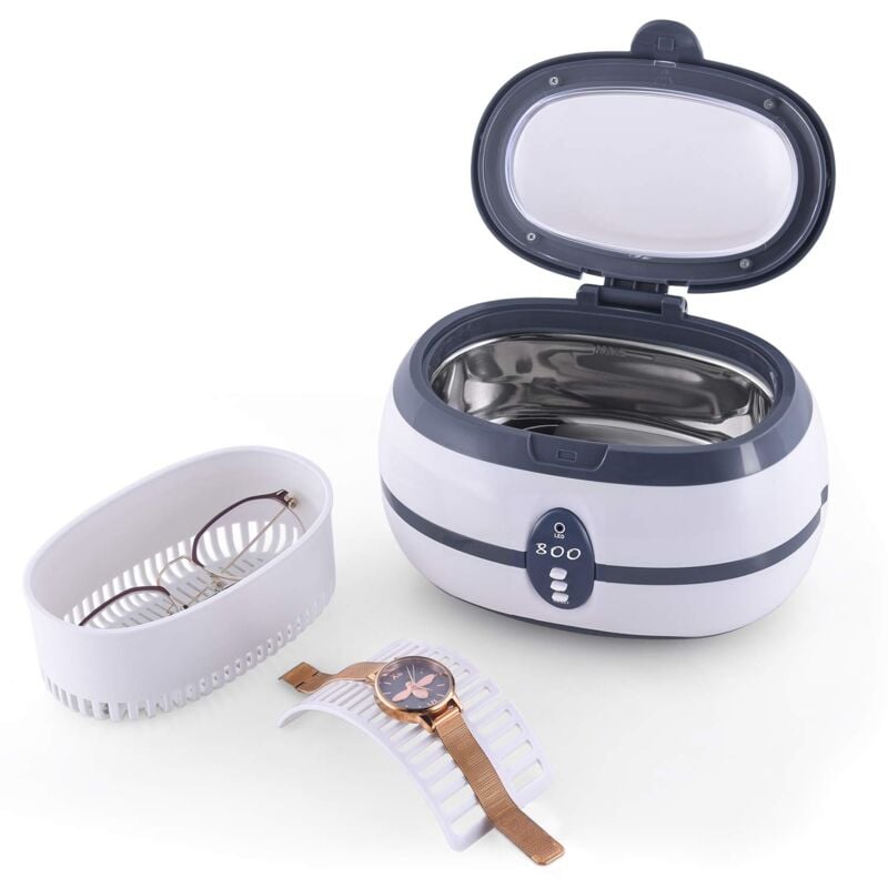 foto del prodotto tonchean pulitore ad ultrasuoni professionale portatile da 800 ml, lavatrice per gioielli