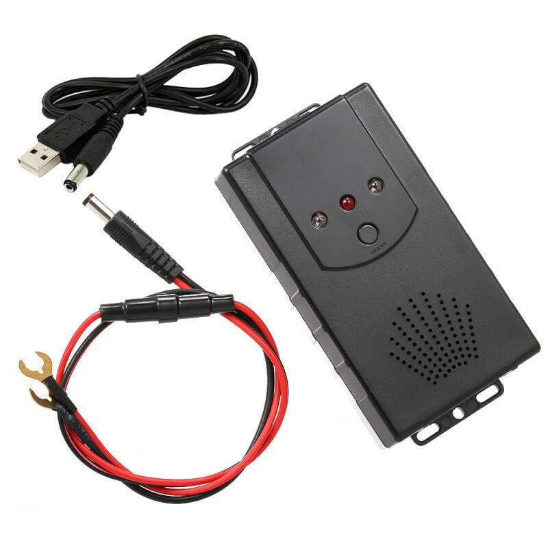 foto del prodotto tonchean repellente per topi e roditori ad ultrasuoni per auto versione usb nera 