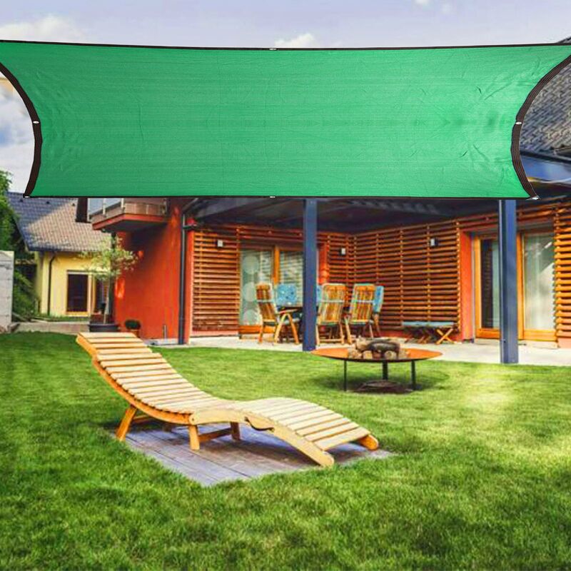 foto del prodotto tonchean rete ombreggiante isolante blu 2x4m, rete ombreggiante per patio, rete ombreggiante per esterni, adatta per uso esterno e patio