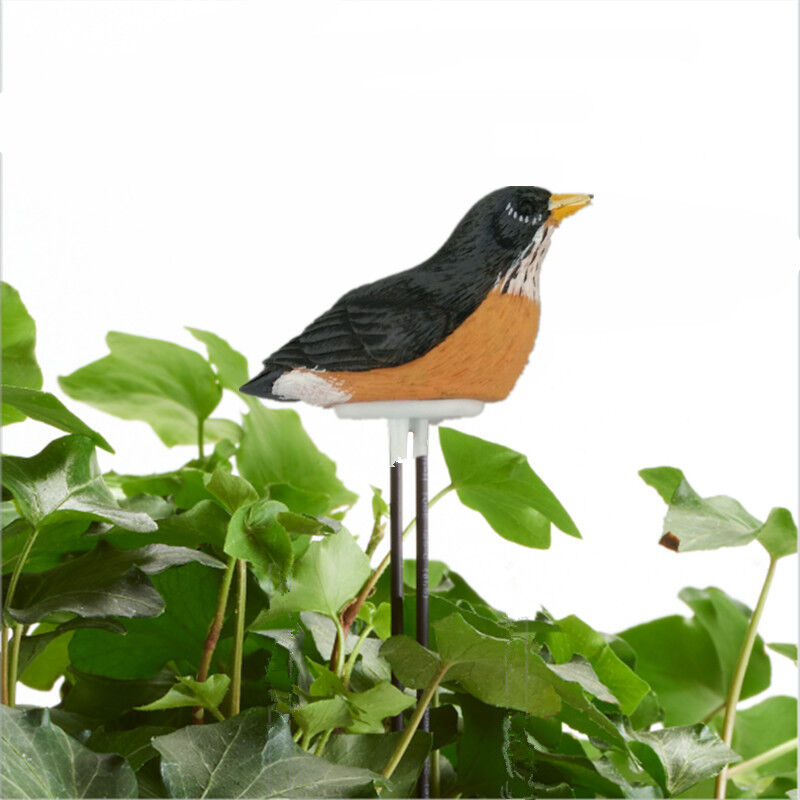 foto del prodotto tonchean rilevatore di umidit mini rilevatore intelligente di umidit del terreno adatto per fiori e piante in vaso, forma di uccello 90180mm
