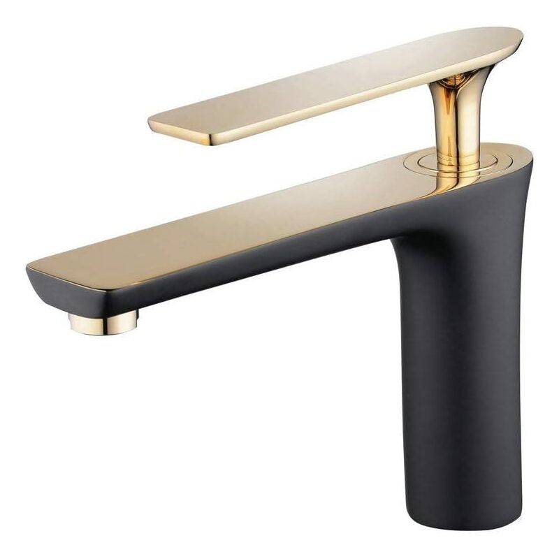 foto del prodotto tonchean rubinetto per lavabo in rame, rubinetto per lavabo con acqua calda e fredda, rubinetto per lavabo