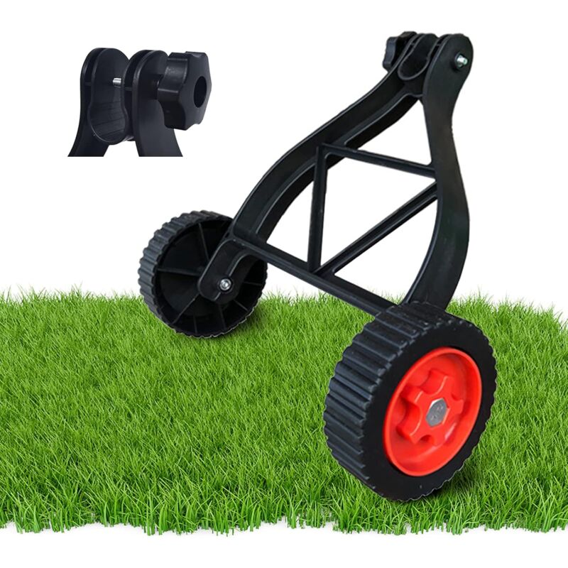 foto del prodotto tonchean ruote di supporto per decespugliatori, decespugliatori, decespugliatori manuali, ruote di supporto regolabili accessori per