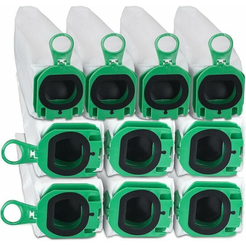 foto del prodotto tonchean sacchetti per aspirapolvere, 10 confezioni di sacchetti per aspirapolvere vorwerk kobold vb100 vb 100 fp100 fp 100, kit di sacchetti per