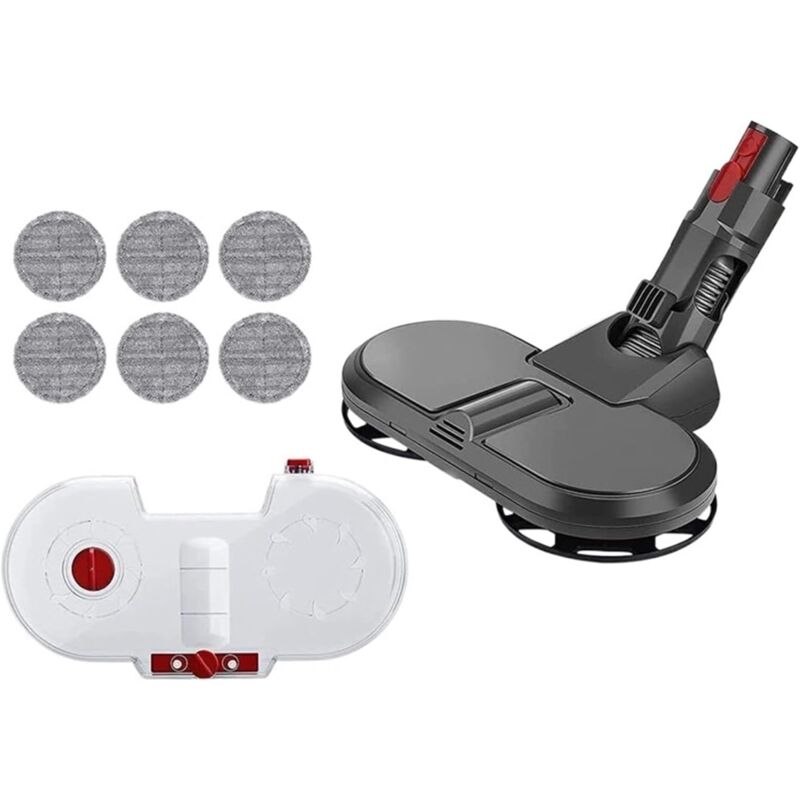 foto del prodotto tonchean serbatoio dell acqua per mocio elettrico per aspirapolvere dyson v7 v8 v10 v11 con 6 panni per mocio