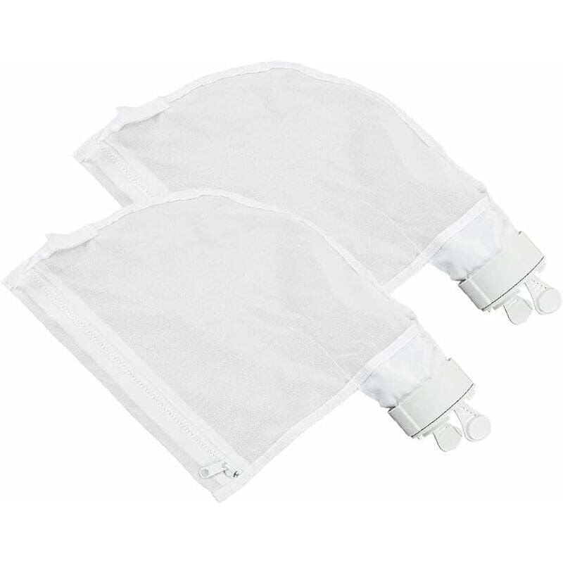 foto del prodotto tonchean set di 2 sacchetti filtro per polaris 280 e 480, regolabili e con cerniera, in bianco
