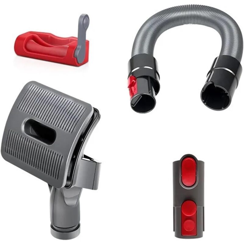 foto del prodotto tonchean set di forbici elettriche per animali domestici compatibili con aspirapolvere dyson v7 v8 v10 v11 v15, spazzola per la pulizia dei peli di