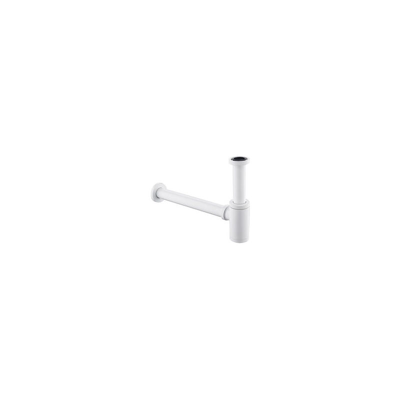 foto del prodotto tonchean sifone per lavabo sifone di design universale per lavabo e lavello bianco con apertura per la pulizia sifone di design sifone a