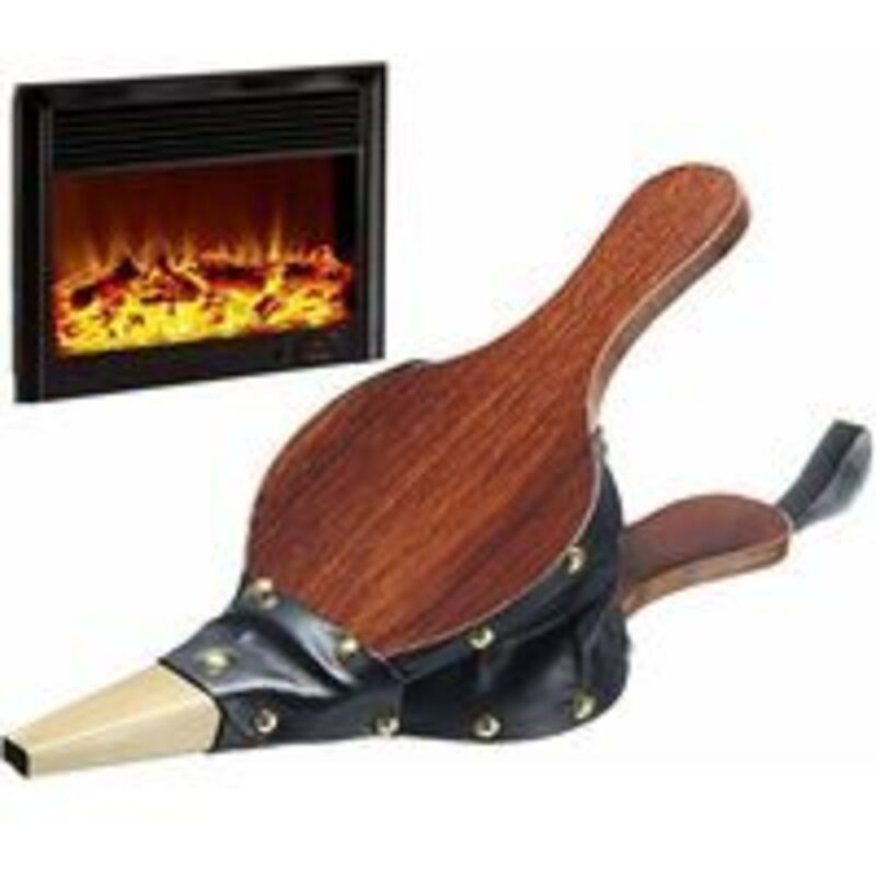 foto del prodotto tonchean soffiatore per tronchi d epoca per caminetti interni, soffiatore per legna per caminetti, soffiatore per tronchi per barbecue, 12 x 5 