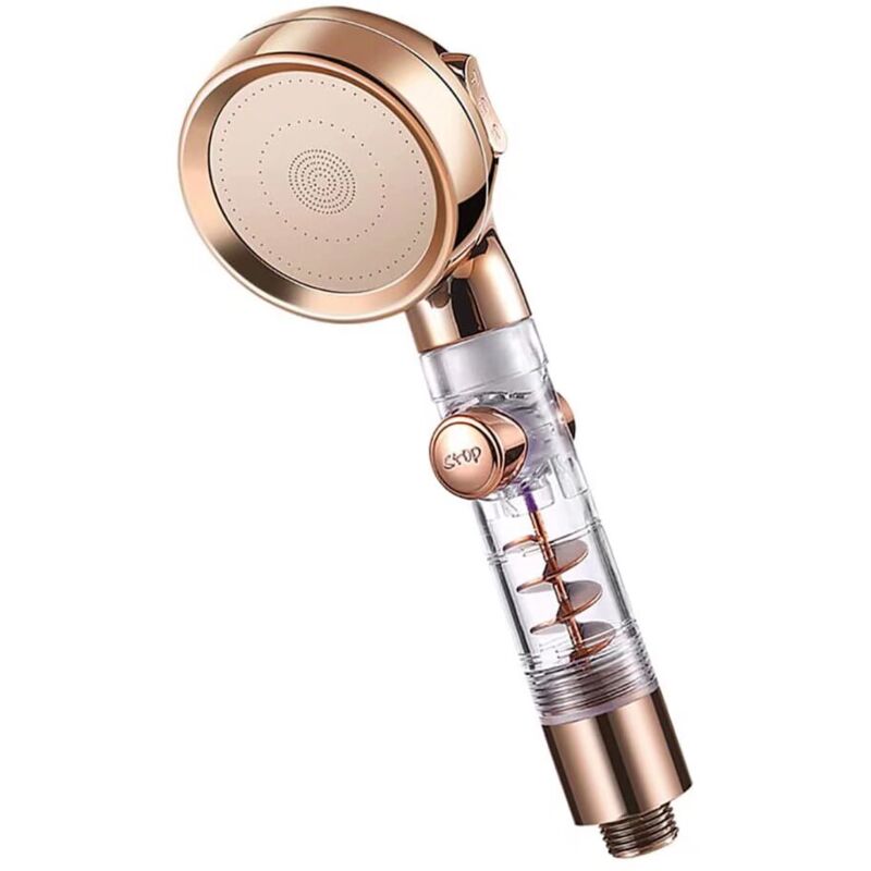 foto del prodotto tonchean soffione doccia a risparmio idrico, soffione doccia ad alta pressione a 3 modalit , doccetta manuale con filtro pp