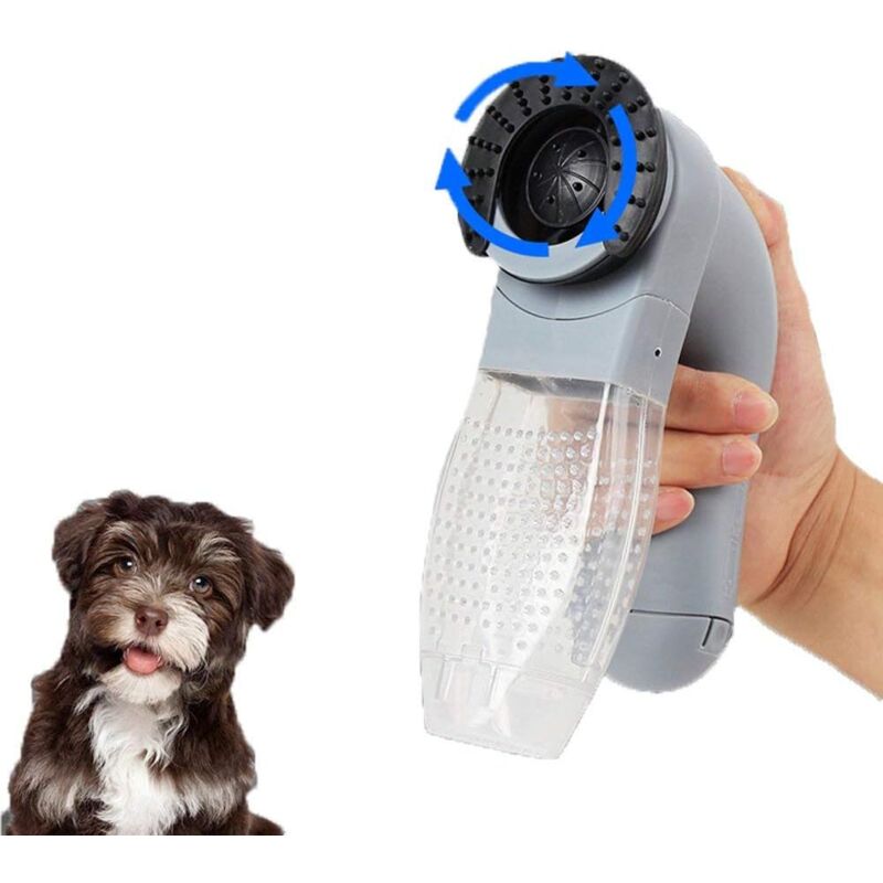 foto del prodotto tonchean spazzola e cardatore per la rimozione dei peli di cane rimozione elettrica dei peli di animali, strumento per la rimozione dei peli di