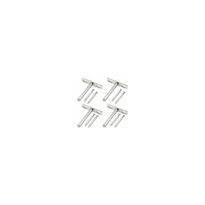 foto del prodotto tonchean staffe per mensole galleggianti in metallo da 79 mm, staffe per mensole galleggianti utilizzate per supporto in legno nascosto montato a
