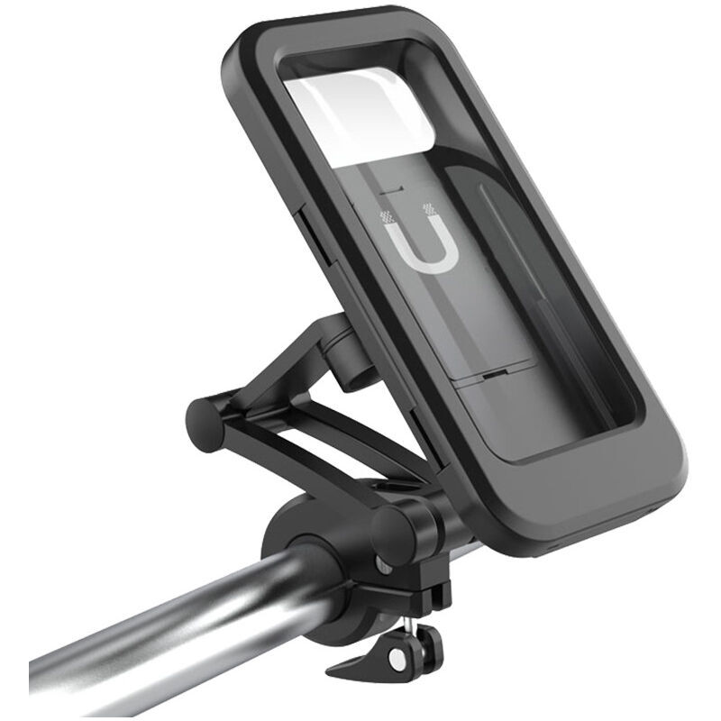 foto del prodotto tonchean supporto per telefono antifurto impermeabile per moto supporto per telefono da bici con sfera in alluminio da 1 pollice e rotazione di