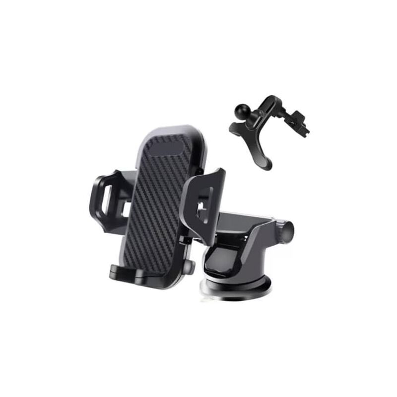 foto del prodotto tonchean supporto per telefono da cruscotto con bocchetta dell aria sul parabrezza, supporto per telefono cellulare con rotazione a 360 gradi,