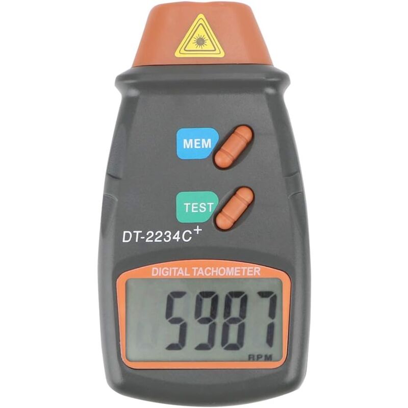 foto del prodotto tonchean tachimetro laser portatile per auto, contagiri digitale, tachimetro senza contatto