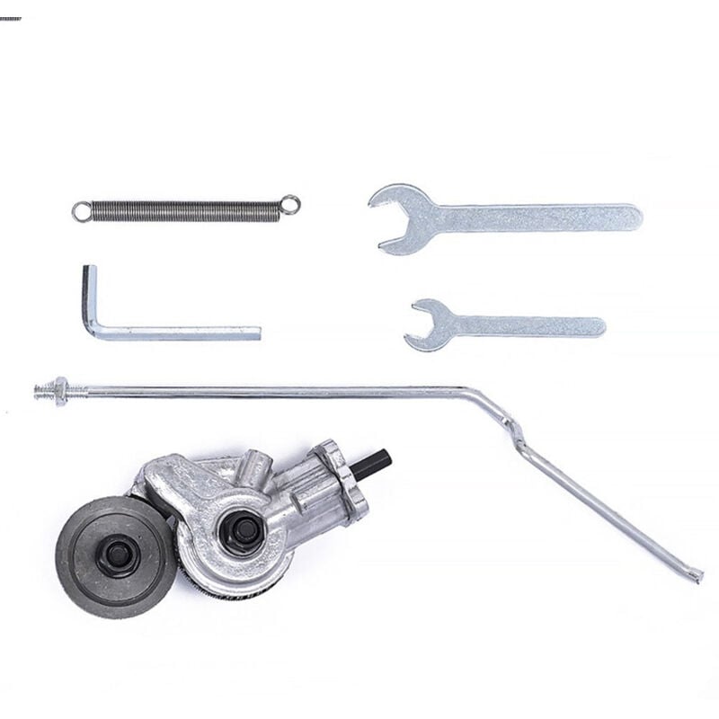 foto del prodotto tonchean taglierina per piastre metalliche ausiliaria per trapano elettrico, utensile da taglio rapido per piastre di ferro e stagno da 0,8 mm,