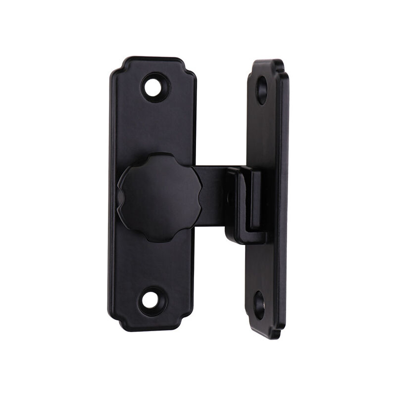 foto del prodotto tonchean targetdoor latch and hasp, serratura per porta da fienile, fibbia di bloccaggio a 90 gradi, perno di bloccaggio scorrevole, adatto per