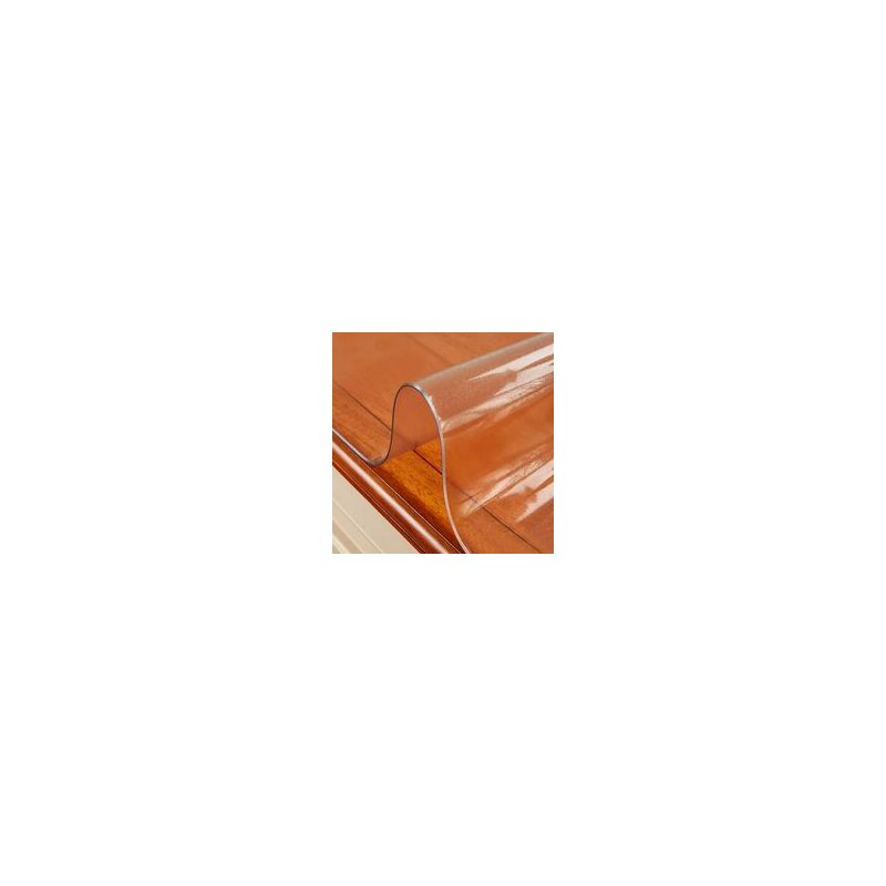 foto del prodotto tonchean tovaglia rettangolare in pvc trasparente, protezione per tavolo in vetro morbido, 1,5 mm, impermeabile, antiolio, per tavolini da caff ,