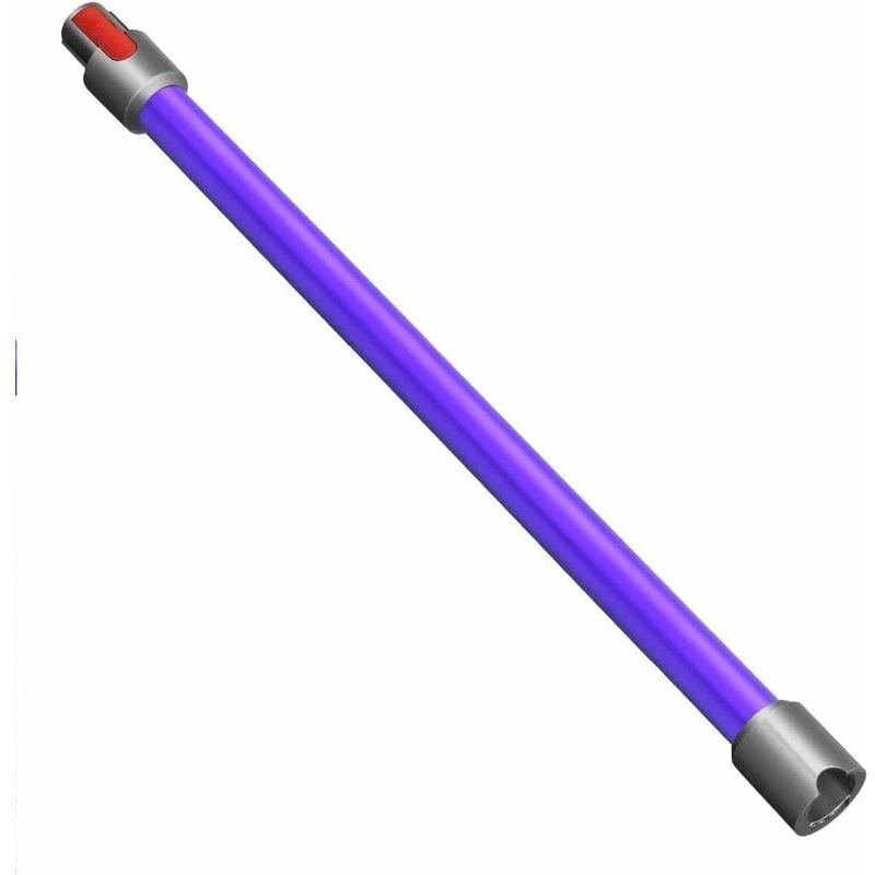 foto del prodotto tonchean tubo di prolunga di ricambio per aspirapolvere senza fili dyson v11 v15 v10 v7 v8, tubo di prolunga in alluminio, asta estensibile viola 