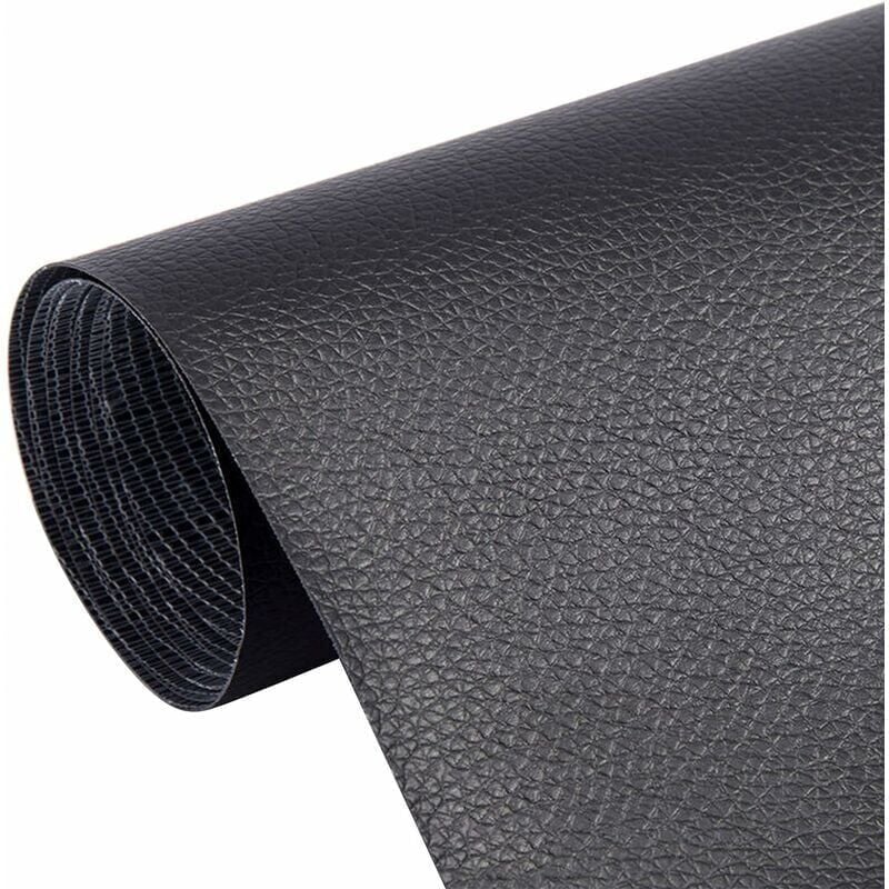 foto del prodotto tonchean vari nastri adesivi, toppa per riparazione pelle, toppa in pelle, 5 pezzi di toppa in pelle autoadesiva, pelle artificiale resistente,
