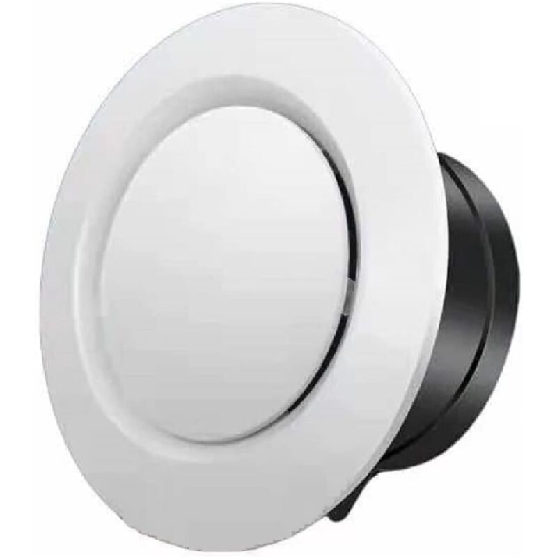 foto del prodotto tonchean vmc griglia di ventilazione rool griglia di ventilazione a disco tondo regolabile griglia di ventilazione flangia bianca da 75 a 200