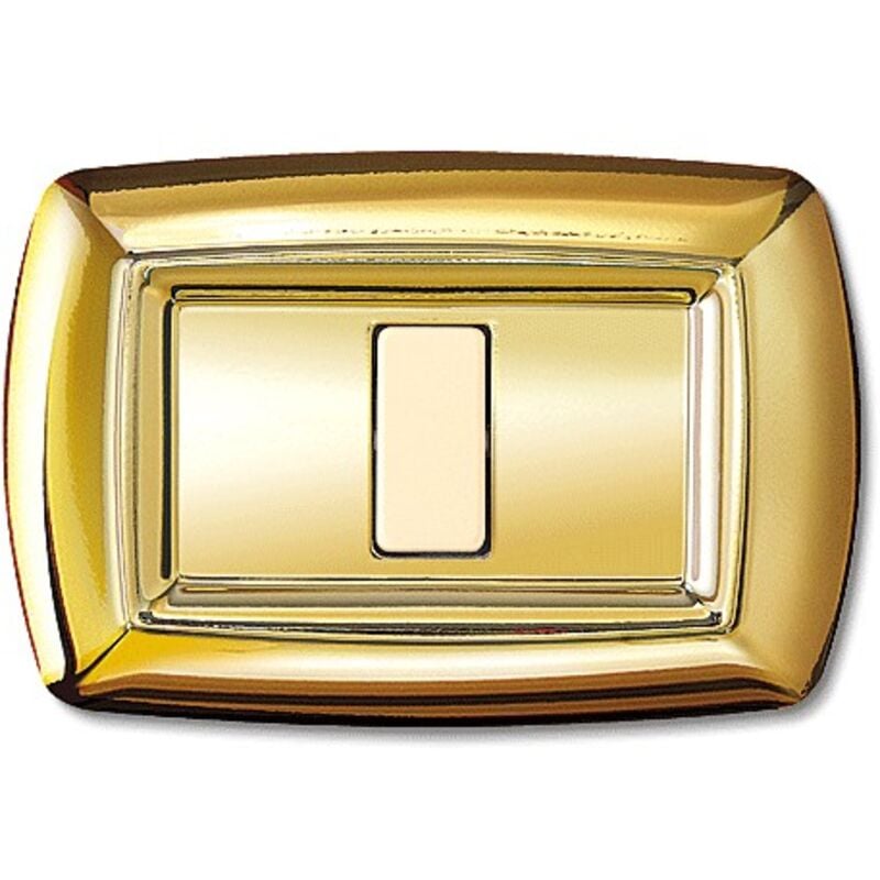 foto del prodotto tondo placca mod.magic plast.1p.oro