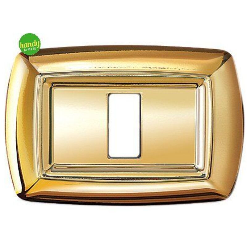 foto del prodotto tondo placca mod.magic plast.3p.oro