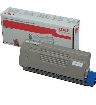 foto del prodotto toner oki c 711 gel giallo 11,5k 44318605 
