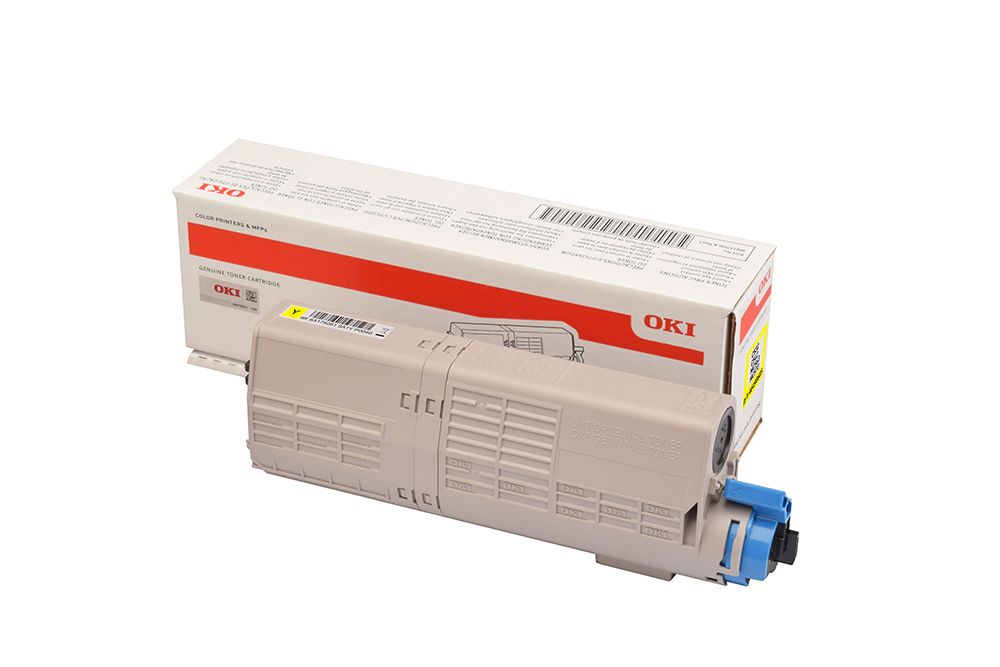 foto del prodotto toner oki c532 mc573 gel giallo 6k 46490605 