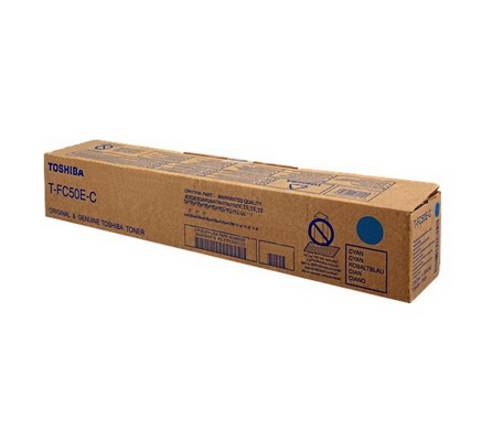 foto del prodotto toner toshiba t fc50ec tfc50ec ciano 6aj00000113 6aj00000227 