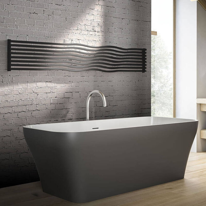 foto del prodotto tonon termoarredo orizzontale di design marea colori speciali 37,8 cm
